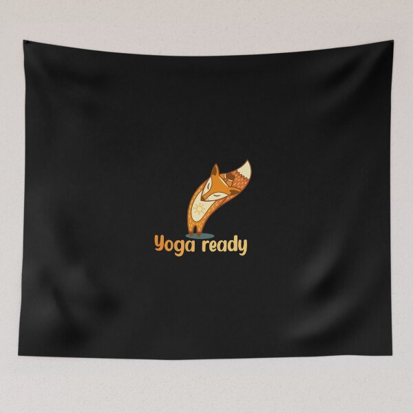 Item preview, Yoga Ready Cute fox designed and sold by Aestheticanime2.