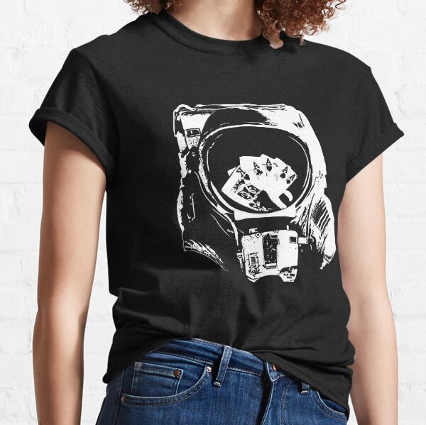 Poker Astronaut Classic T-Shirt