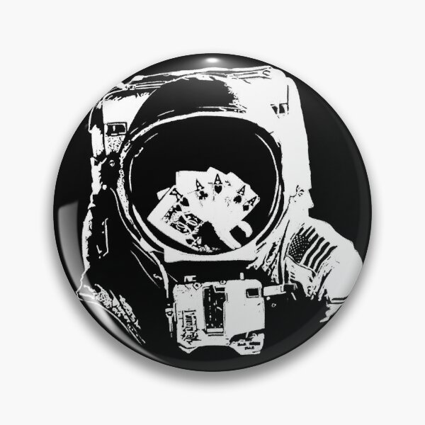 Artikelvorschau, Poker Astronaut entworfen und verkauft von fullrangepoker.
