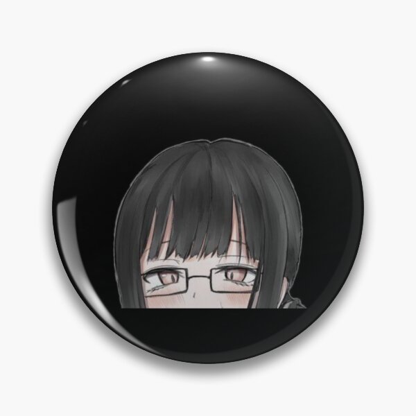 Item preview, Cute chibi Anime peeker designed and sold by Randomweebing.