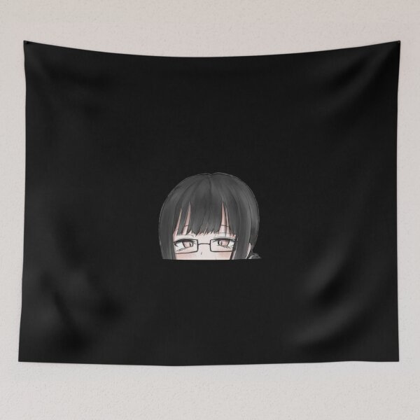 Item preview, Cute chibi Anime peeker designed and sold by Randomweebing.