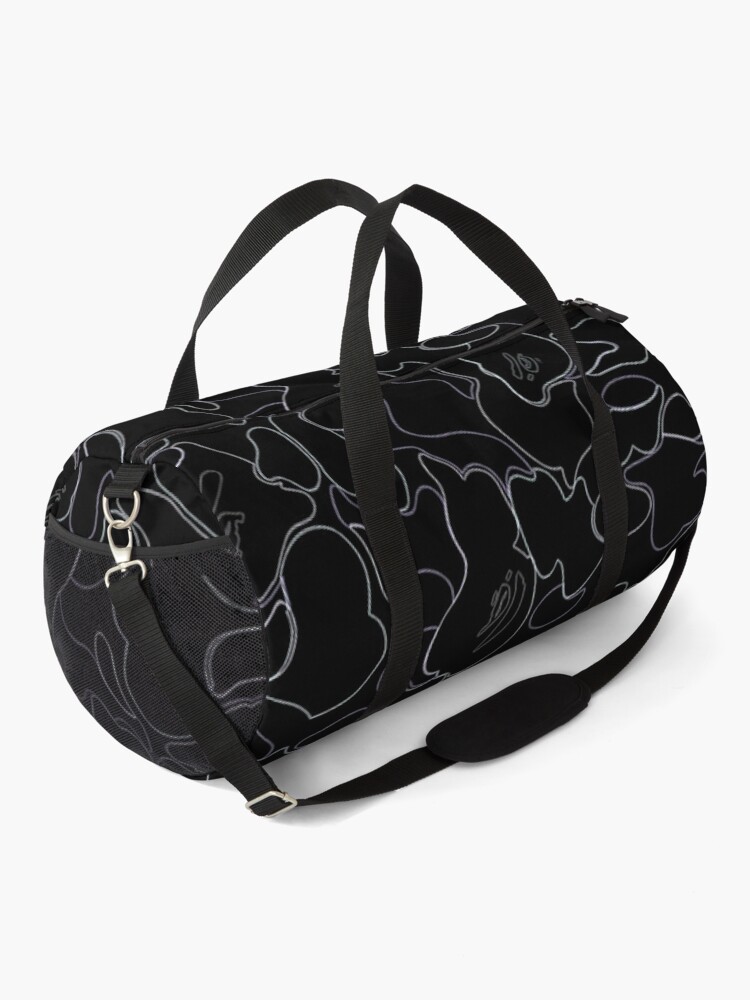 BAPE DUFFLE BAG BLACK CAMO