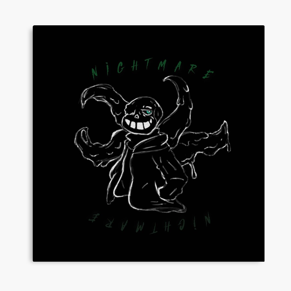 Cute Nightmare Sans Undertale Dreamtale Art Board Print by CoraWARD