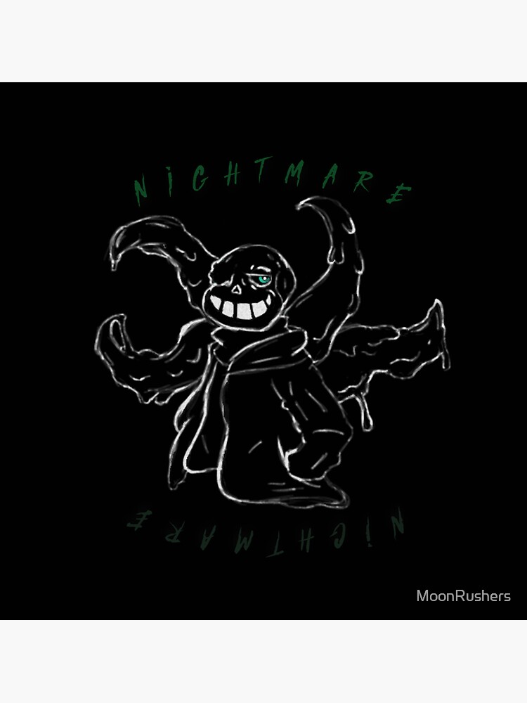 Nightmare Sans Chibi Pin for Sale by TheArtCauldron