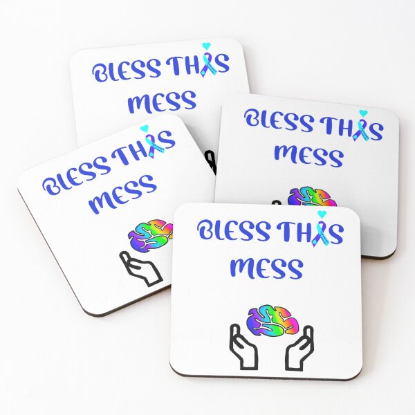 Item preview, BLESS THIS MESS HYDROCEPHALUS AWARENESS  designed and sold by Designs Of all kinds.