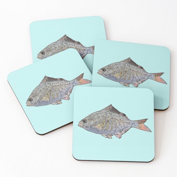Item preview, Redtail Surf Perch Black Alternate Print  designed and sold by designsasstultd.