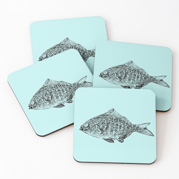 Item preview,  Redtail Surf Perch Black Print  designed and sold by designsasstultd.