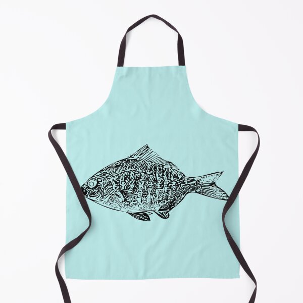 Item preview, Redtail Surf Perch Black Print designed and sold by designsasstultd.