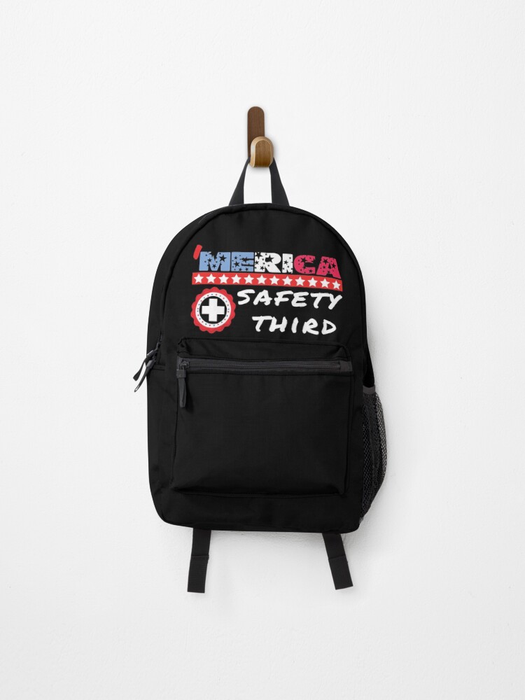 Thumbnail 1 of 3, Backpack, safety third designed and sold by DesignerFollow.