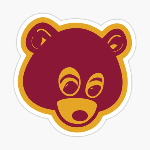 Kanye West - L'ours décrocheur universitaire Sticker