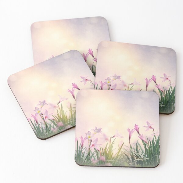 Item preview, Pink rain Lily (Zephyranthes rosea) Flowers in the garden designed and sold by svetlanna.