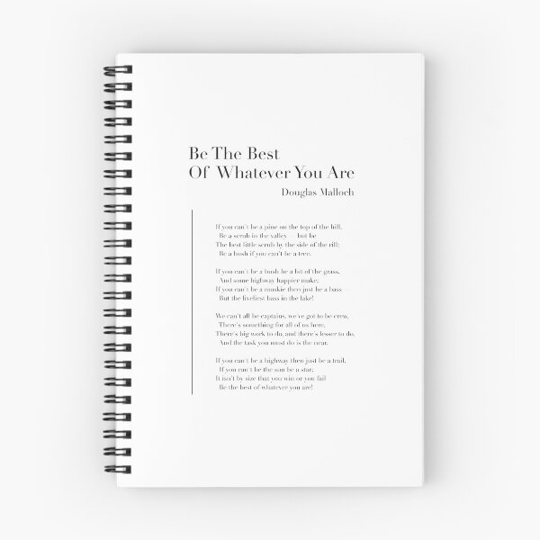 Item preview, Be The Best Of Whatever You Are by Douglas Malloch designed and sold by wisemagpie.