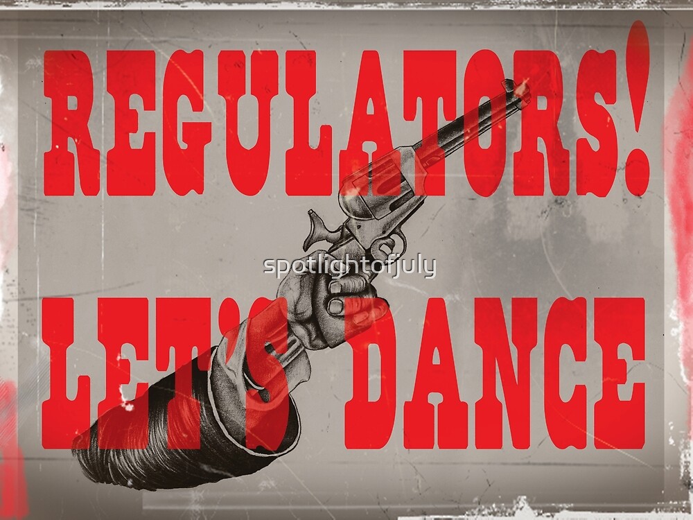 " Mr Robot, Regulator's Lets dance" by spotlightofjuly Redbubble