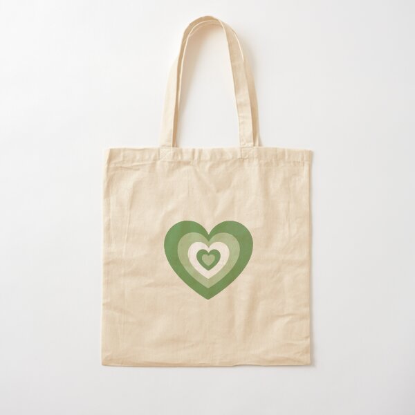★TOUT Y EST★ PRINTED TOTE BAG SAGE AC00743-SAGE 967TREE4 Eco Friendly Cotton Canvas Tote Bag ~ Seafoam Green