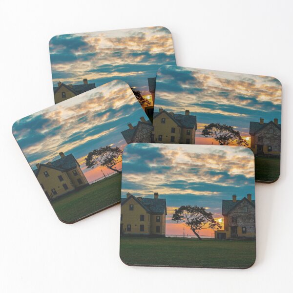 Item preview, Sunset, Officer's Row, Fort Hancock, Sandy Hook, New Jersey designed and sold by Frank Parisi.