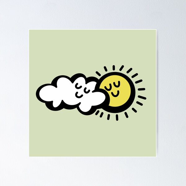 Item preview, Happy Cloud And Sun designed and sold by VADIMproducts.