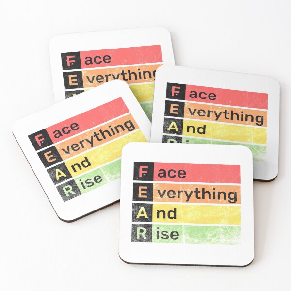 Item preview, Motivation Saying Overcome Your Fears Mindset Success  designed and sold by CreatDifference.