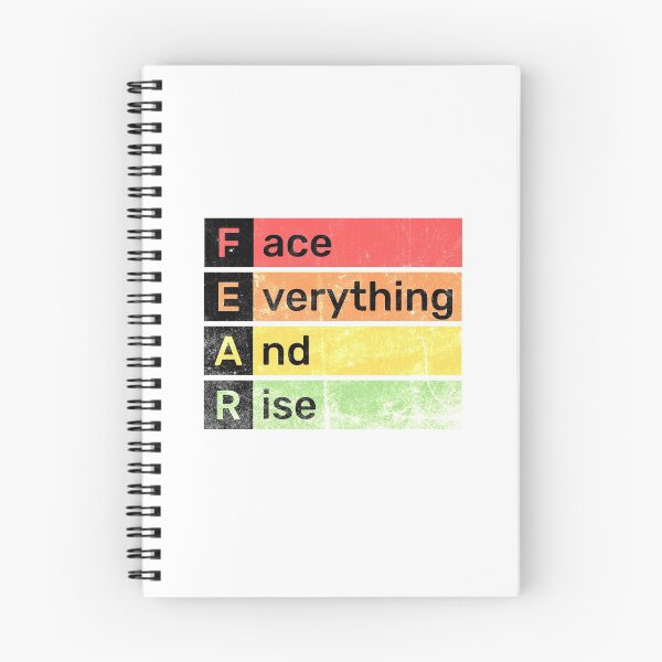 Item preview, Motivation Saying Overcome Your Fears Mindset Success  designed and sold by CreatDifference.