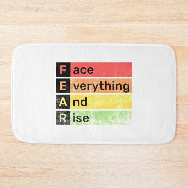 Item preview, Motivation Saying Overcome Your Fears Mindset Success  designed and sold by CreatDifference.