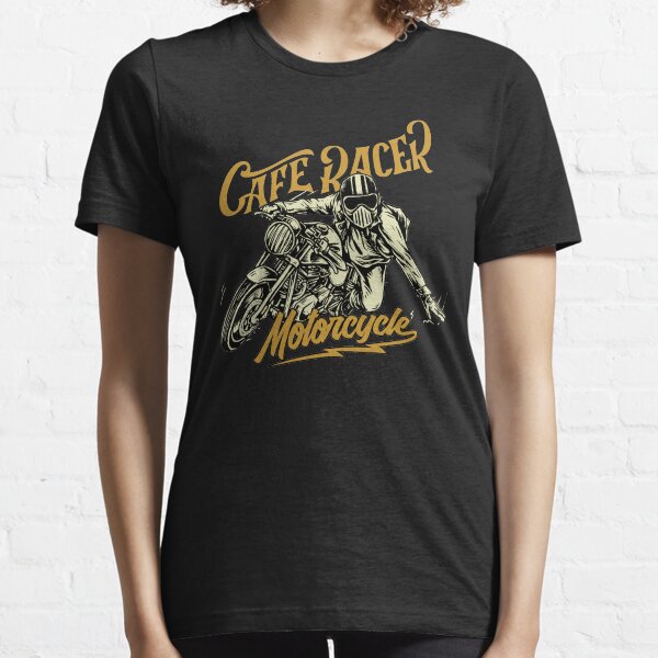 Cafe Racer Motorcycle | motorcycle, bike, biker, rider, Essential T-Shirt