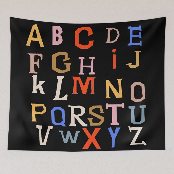 Item preview, Abstract Art A - Z  Alphabetical  designed and sold by Wahbastore.