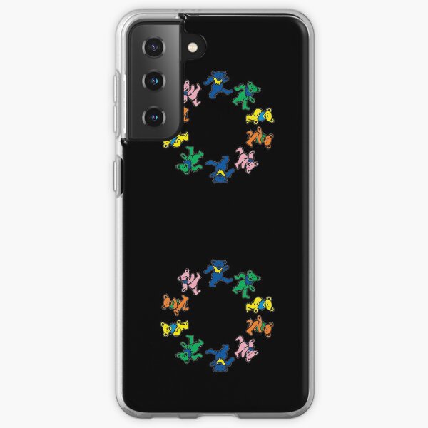 Colorful Dancing bears Grateful day Samsung Galaxy Soft Case