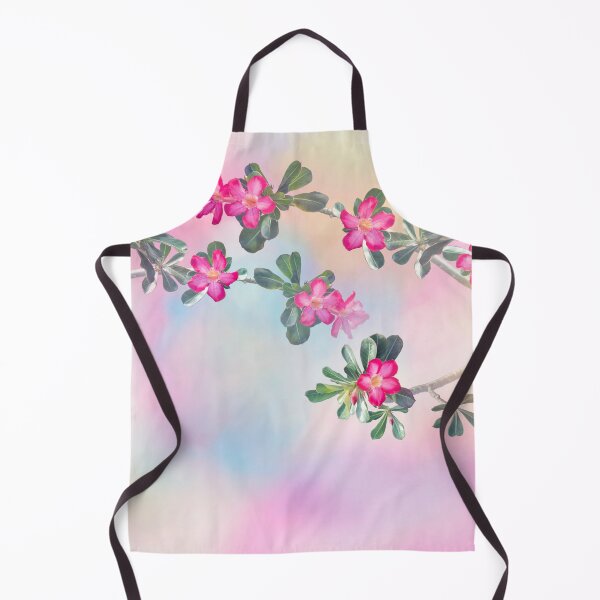 Item preview, Pink Desert Rose, Adenium tree, blooming on colorful background designed and sold by svetlanna.