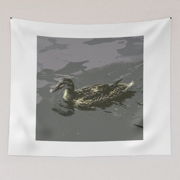 Item preview, Wild Duck Abstract Art designed and sold by hvasilevshop.