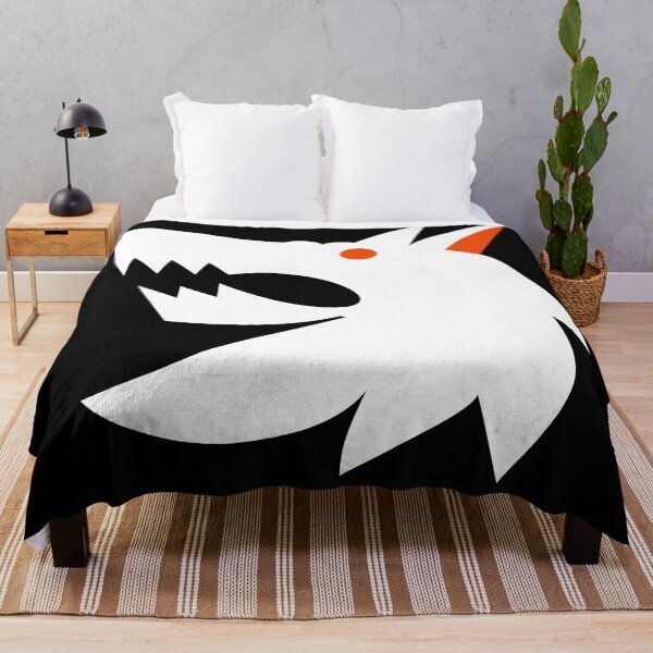 Item preview, Angry wolf with sharp teeth (on black) designed and sold by SergPerep.