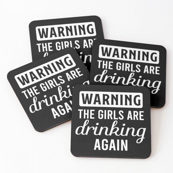 Item preview, Warning! the Girls Are Drinking Again, Funny Drinking Quote, Love Alcohol , Day Drinking , Wine Lover Print, Girls Weekend  designed and sold by KunKhalil.