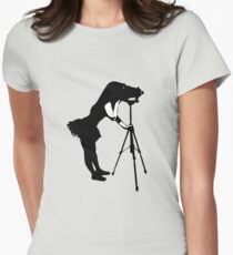 Photographer Grrl Women's Fitted T-Shirt