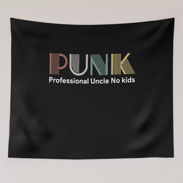 Item preview, PUNK Professional Uncle No Kids designed and sold by ElsieUnderwood.