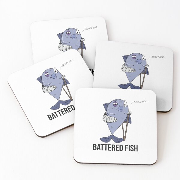 Item preview, Barry the Dad Battered Fish designed and sold by FinnedTomato.