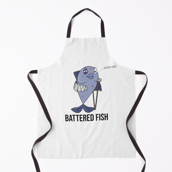 Item preview, Barry the Dad Battered Fish designed and sold by FinnedTomato.