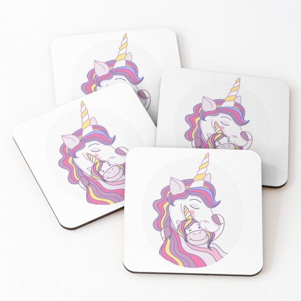 Item preview, Unicorn mother with her unicorn baby designed and sold by Lelisdtp.