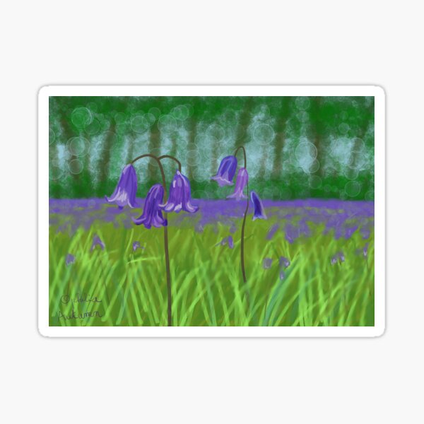 Bluebell Woods Sticker