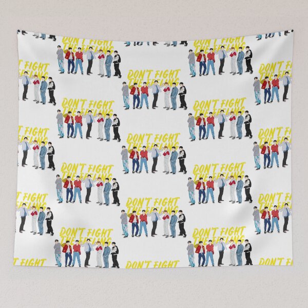Item preview, EXO Don't Fight The Feeling Vector Art Sticker designed and sold by cinxart.