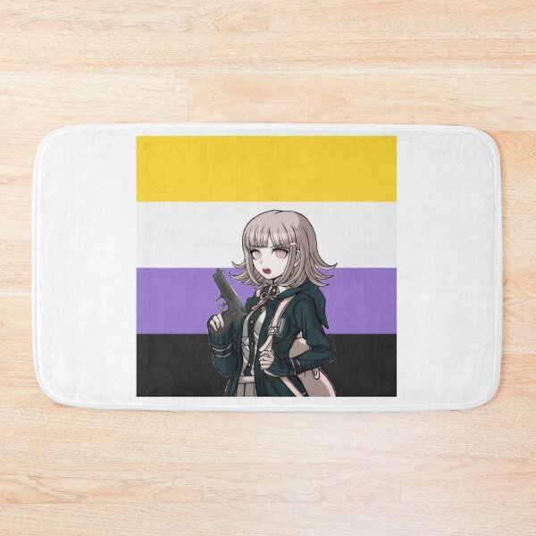 Item preview, chiaki nanami non-binary  designed and sold by reaganismissing.