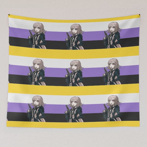 Item preview, chiaki nanami non-binary  designed and sold by reaganismissing.