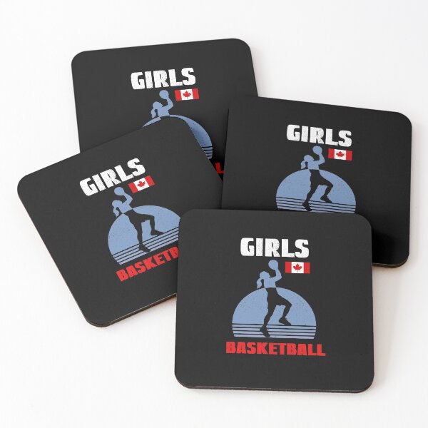 Item preview, Canadas Girls Basketball, Born To Play Basketball designed and sold by SportyDogShop.