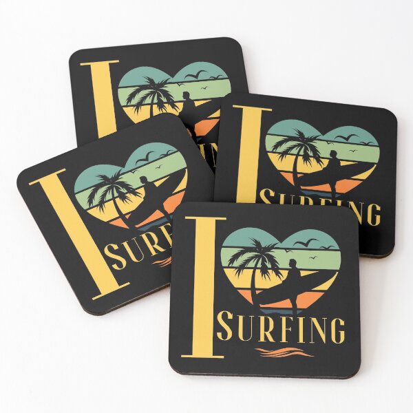 Item preview, I love surfing designed and sold by nellylebrun.