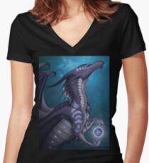 Albatross - Wings of Fire Women's Fitted V-Neck T-Shirt