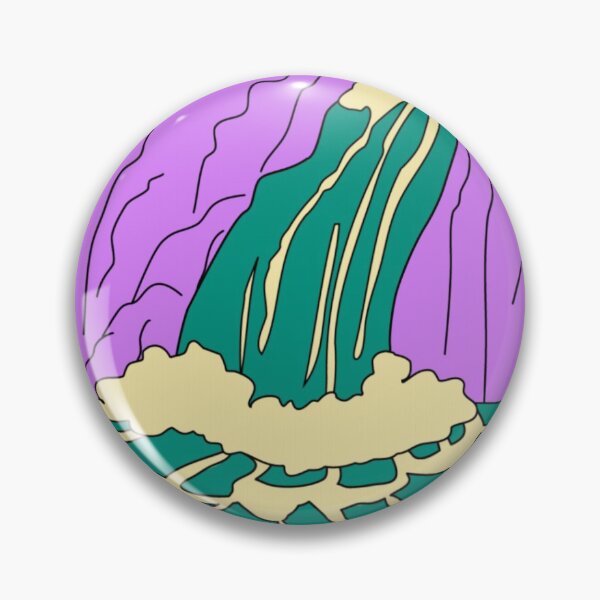 Item preview, Waterfall with violett rock designed and sold by Strale25kv.