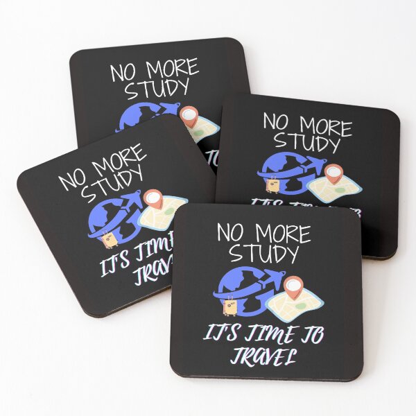 Item preview, No more study, It's time to travel designed and sold by niroubou.