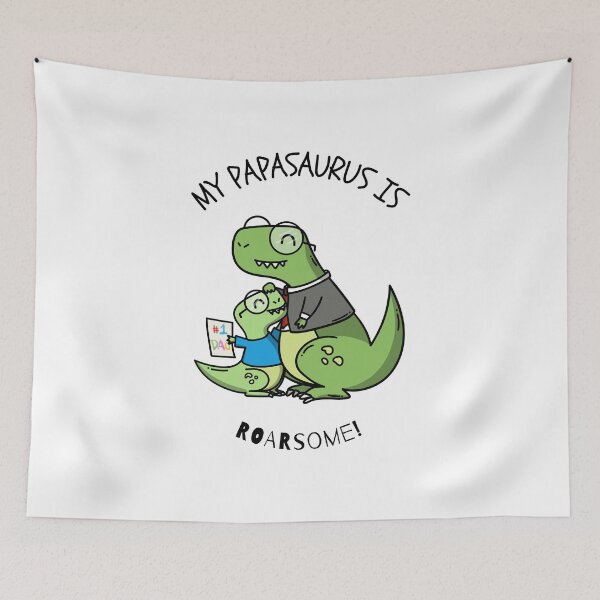 Item preview, My Papasaurus is Roarsome designed and sold by RiseandShineTee.