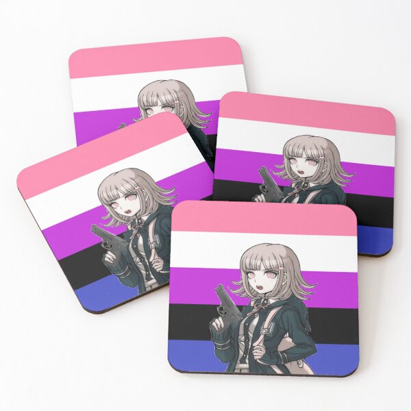 Item preview, chiaki nanami genderfluid  designed and sold by reaganismissing.