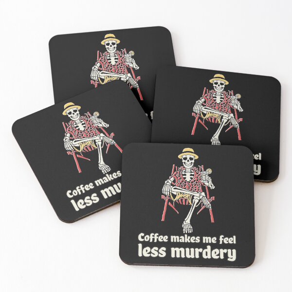 Item preview, El café me hace sentir menos asesinado designed and sold by BlockofChains.