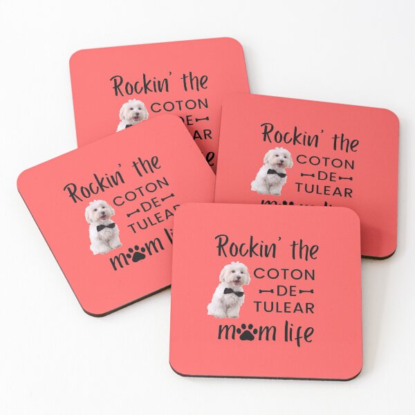 Item preview, Rockin' the Coton de Tulear Mom Life  designed and sold by CactusFamily.