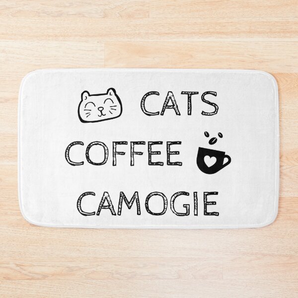 Item preview, Cats. Coffee. Camogie designed and sold by TheGreenGoat.