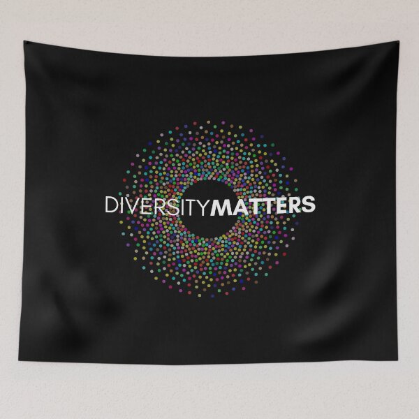 Item preview, Diversity Matters. LGBTQ Pride Month designed and sold by Subtle Pride Shop.
